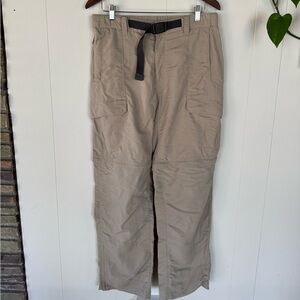 The North Face Tan Cargo Pants with Articulated Knees
